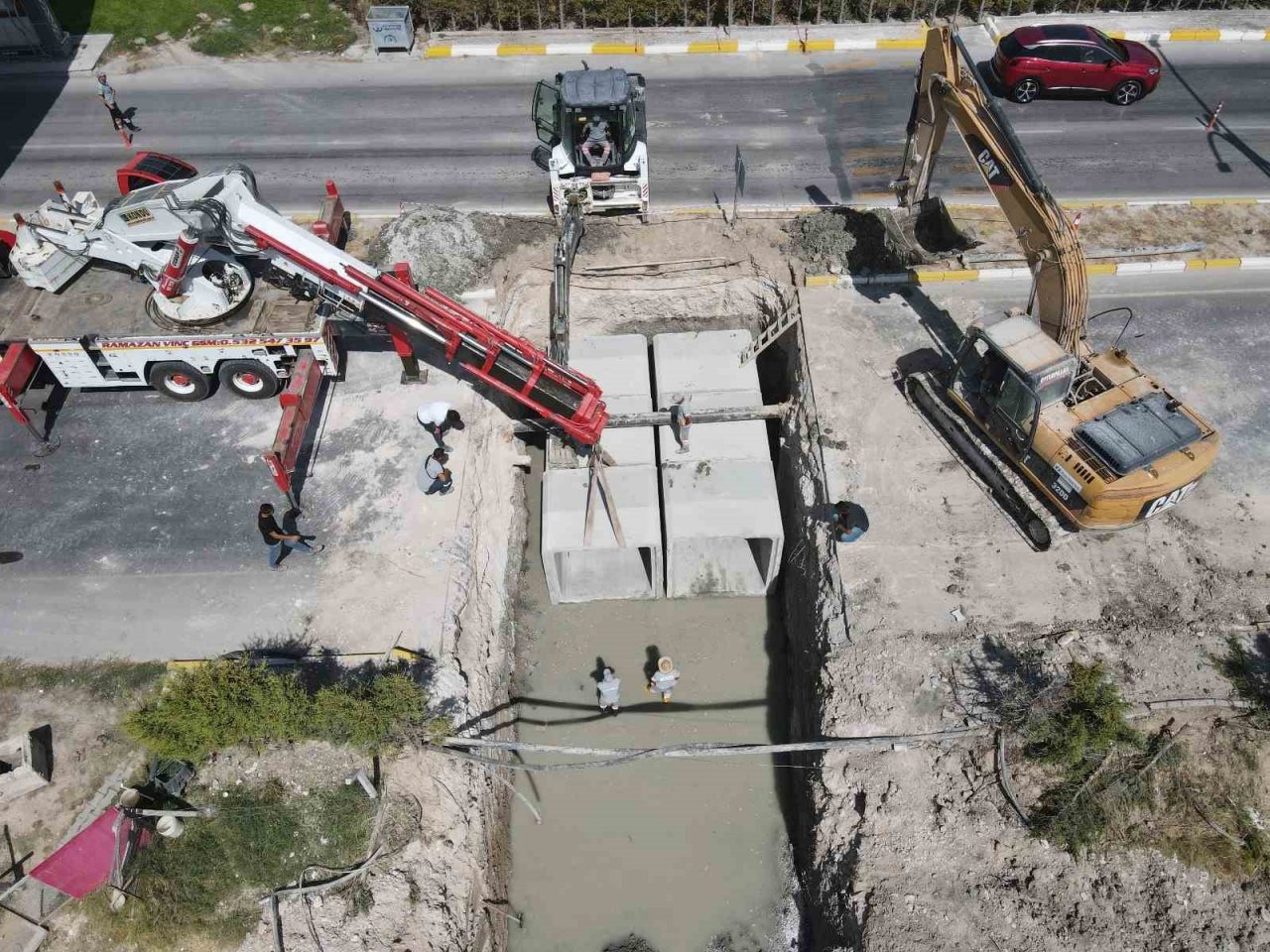 Menfez sistemi ile su tahliyesi Kütahya OSB’de hayata geçiriliyor