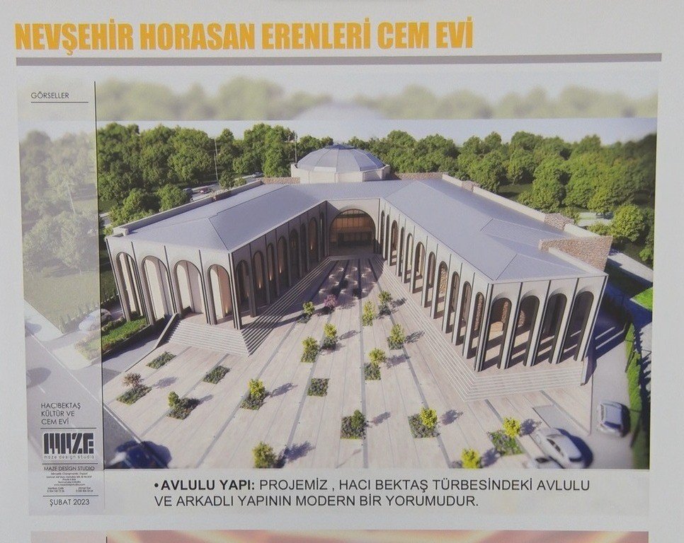 Devlet Bahçeli’nin 12 yıllık hayali hayat buluyor: Horasan mimarisiyle cemevi