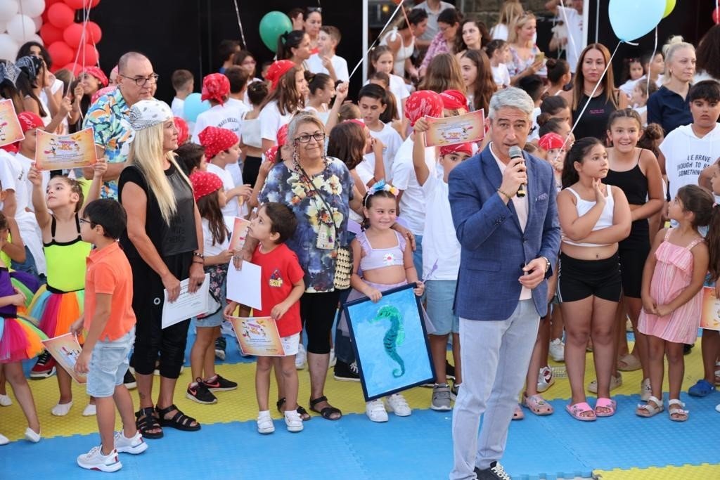 Marmaris’te yaz okullarında eğlenceli kapanış