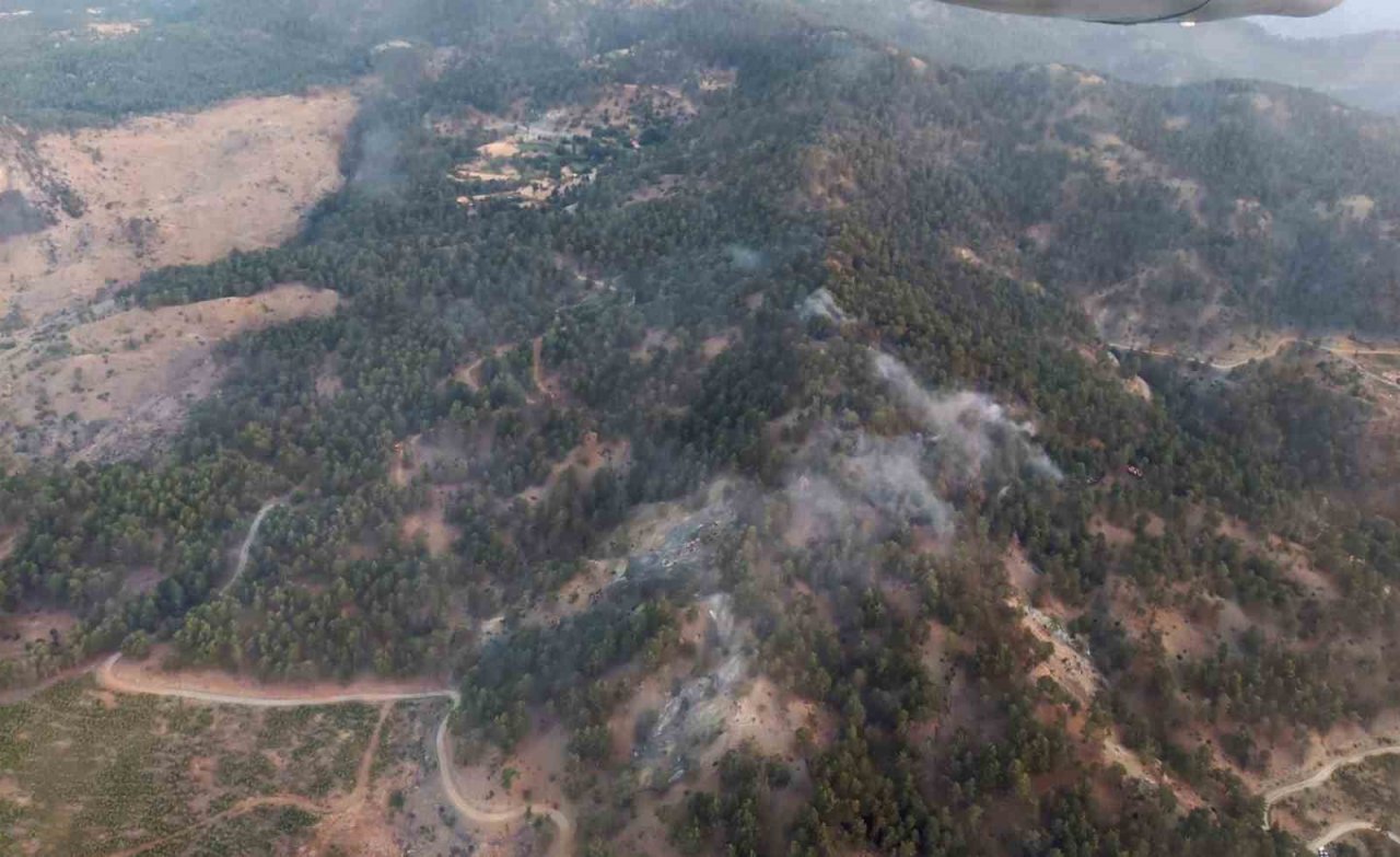Köyceğiz Otmanlar’da 3 hektar ormanlık alan yandı