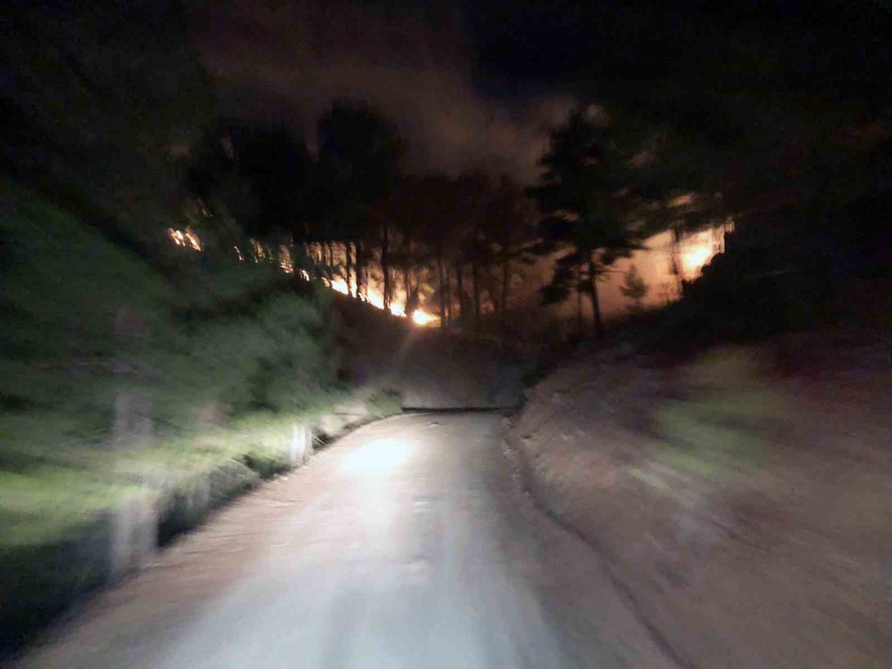 Köyceğiz Otmanlar’da 3 hektar ormanlık alan yandı