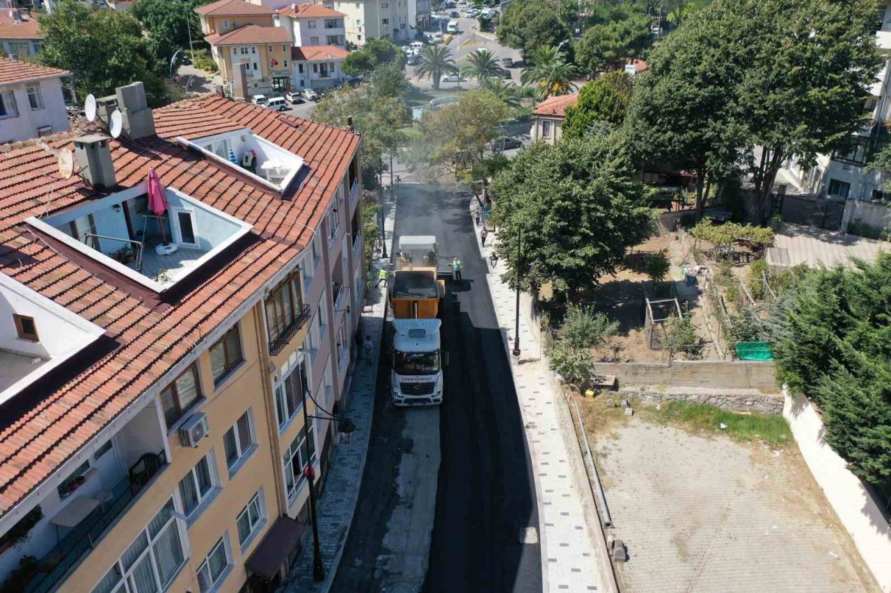 Şile Belediyesi yatırımlarını sürdürüyor: 75. Yıl Caddesi yenilendi