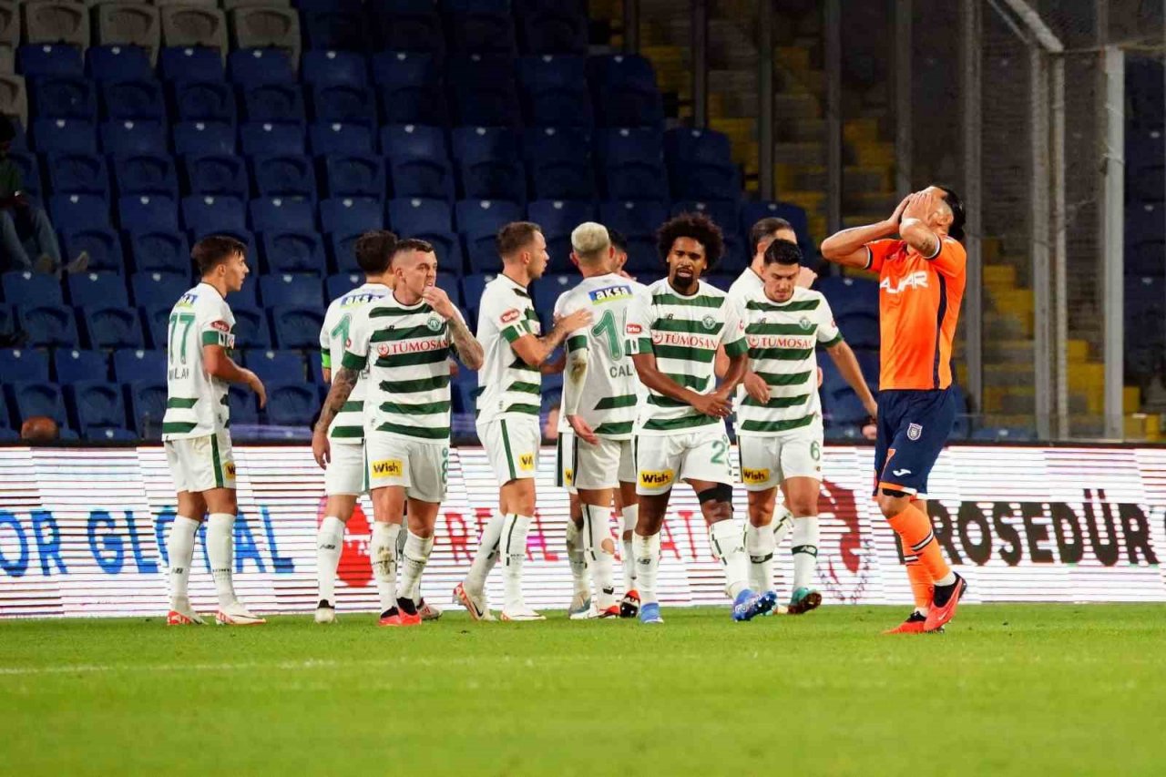 Trendyol Süper Lig: Rams Başakşehir: 0 - Konyaspor: 1 (Maç sonucu)