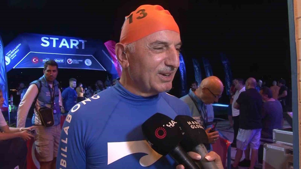 Ümraniye Belediye Başkanı İsmet Yıldırım Boğaz’da yarıştı