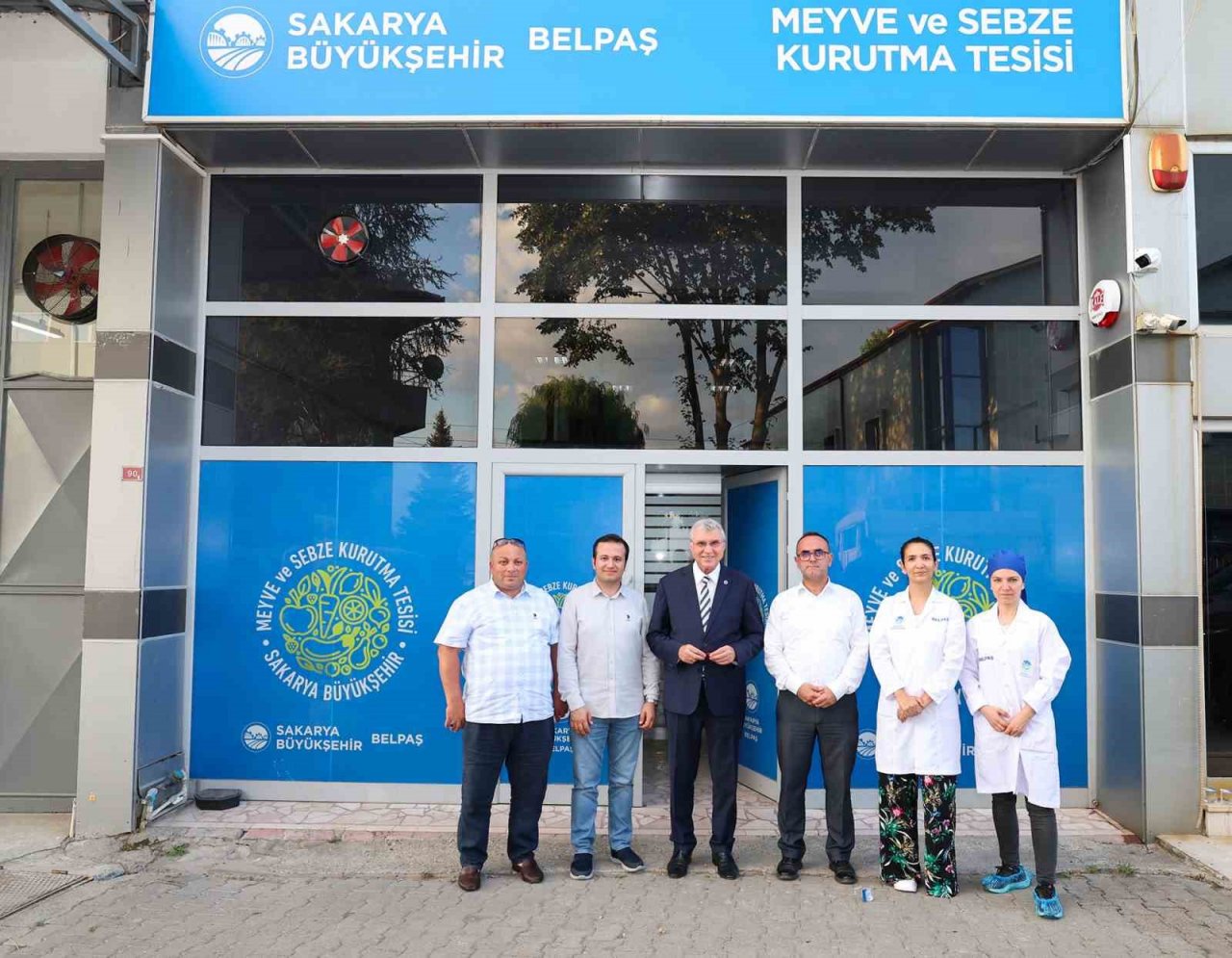 Bu tesiste hedef, yılda 10 bin ton kurutulmuş meyve ve sebze üretmek