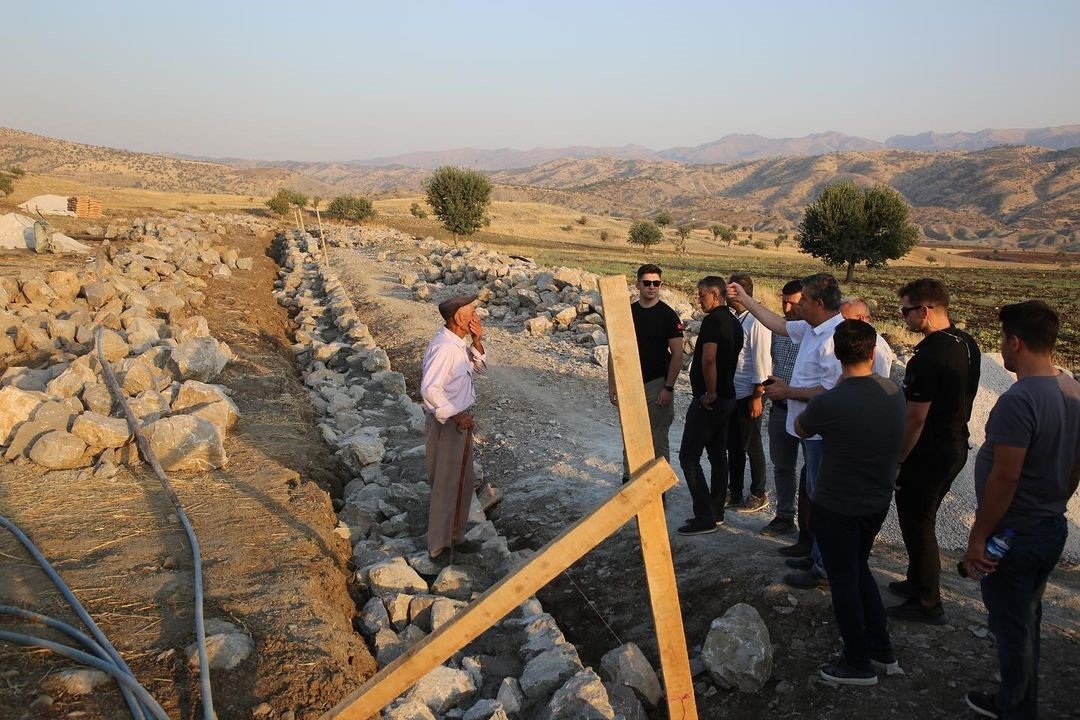 Şırnak Belediye Başkanı devam eden çalışmaları inceledi