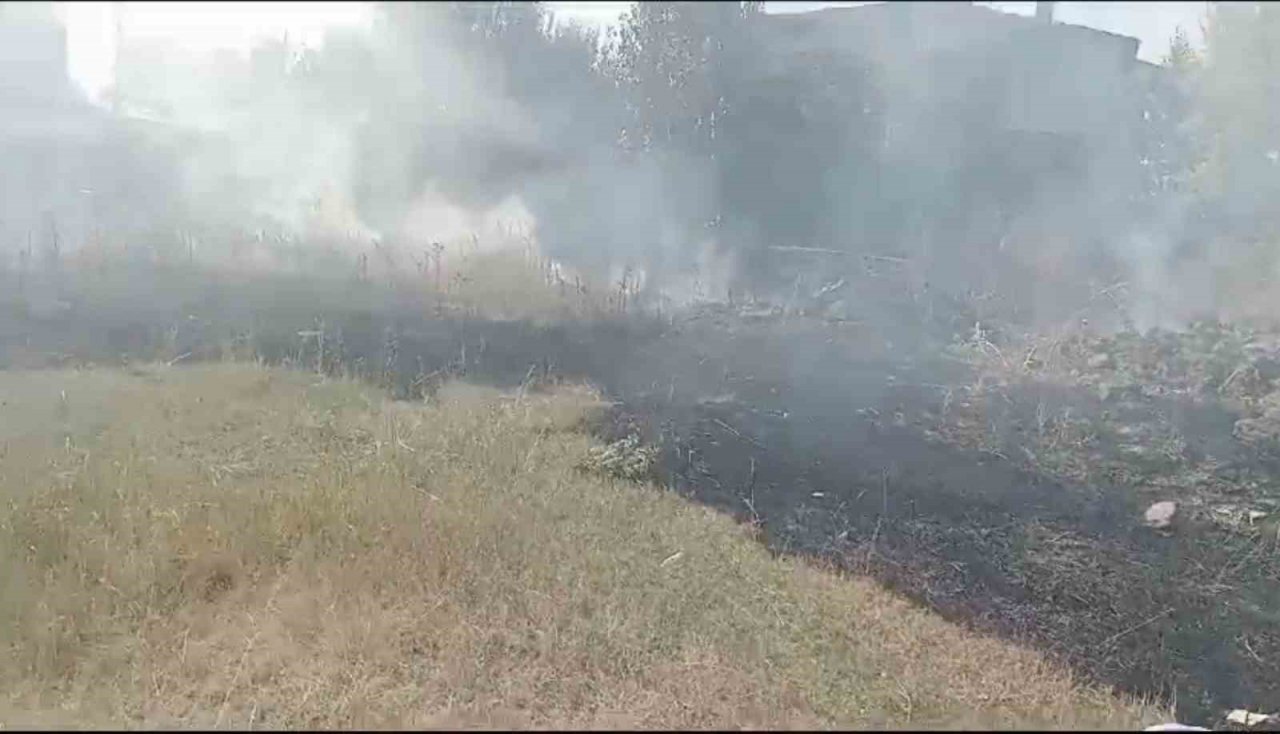 Kars’ta örtü yangınları söndürüldü