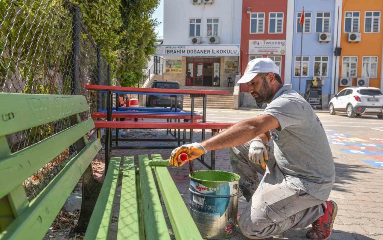 Kepez okulları yeni eğitim yılına hazırlıyor
