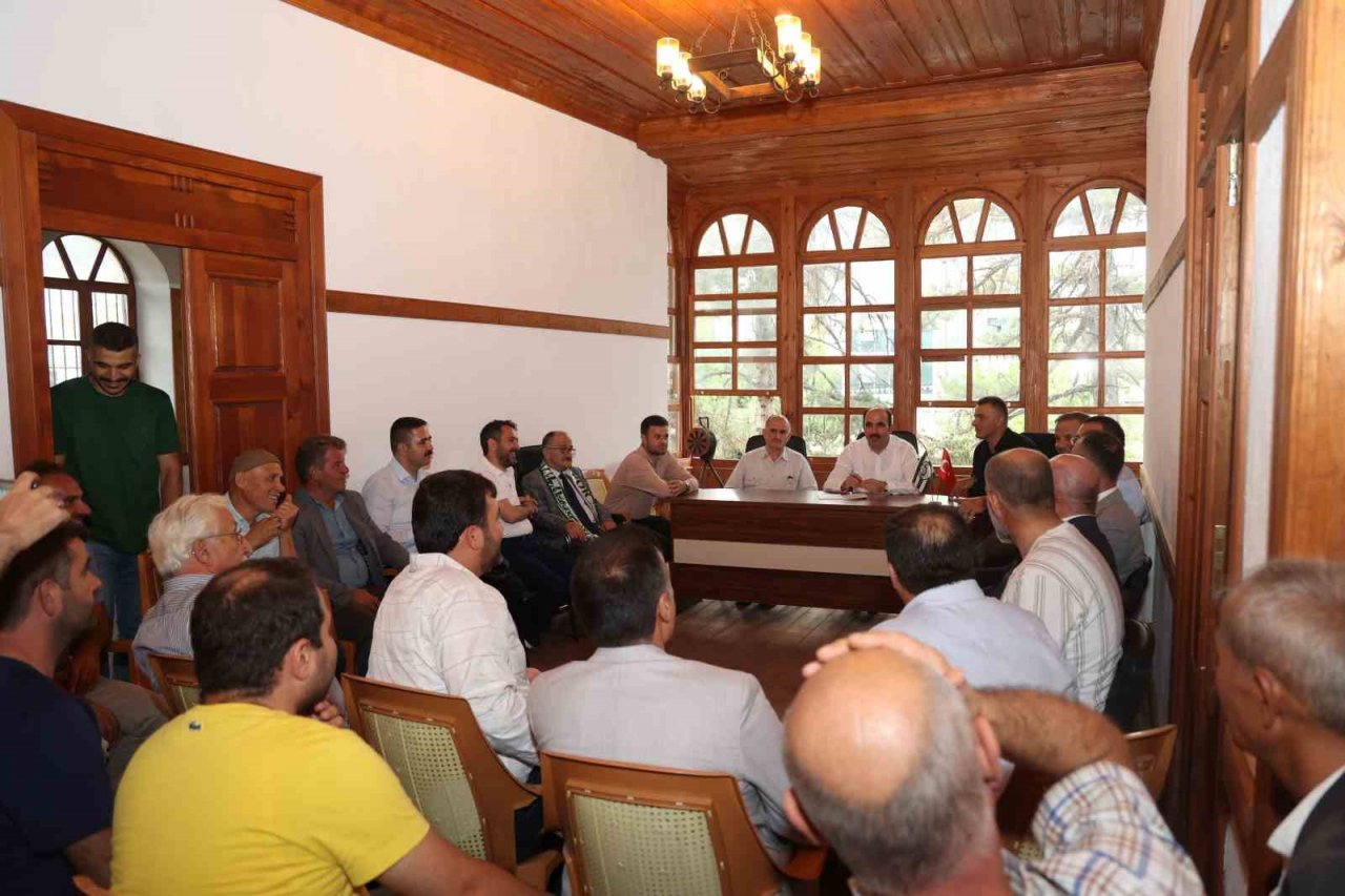 Başkan Altay: "Memleketimize çok önemli katkı sağlıyorsunuz"