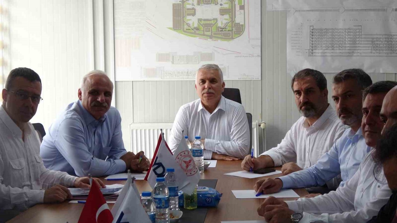 Trabzon Şehir Hastanesi inşaatı sürüyor