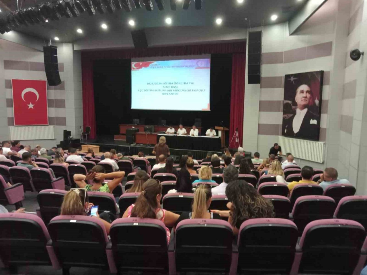 Yeni eğitim - öğretim dönemi öncesi Çorlu’da kurum müdürleri toplantısı yapıldı