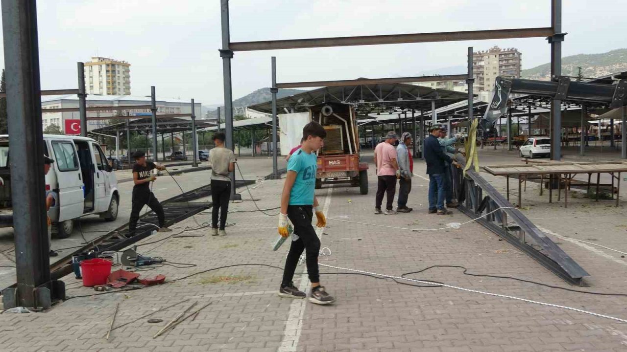 Kaynak işçisi bulunamadı meslek lisesi öğrencileri memleketleri için üretime geçti