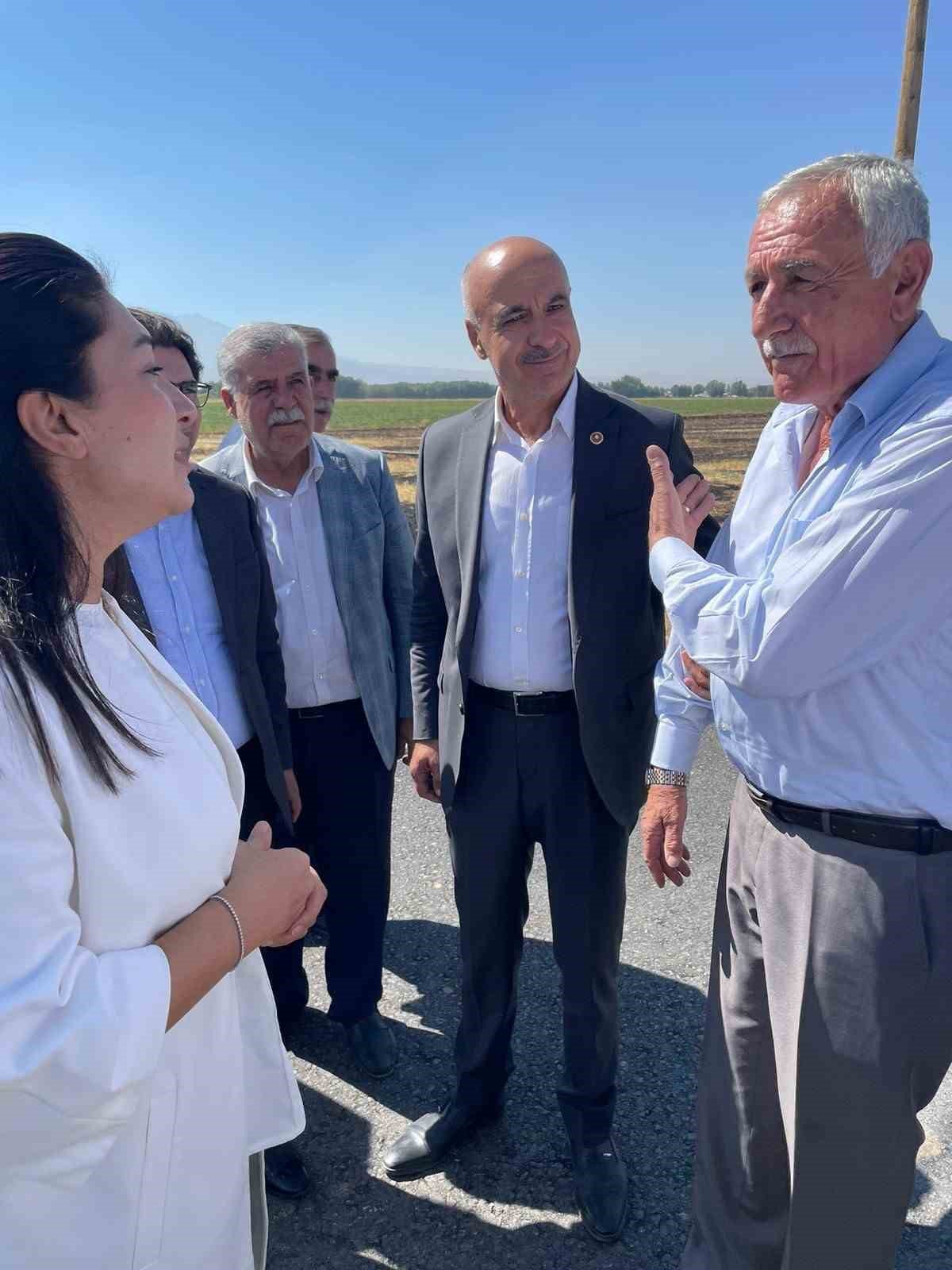 Kilerci, Patnos’ta taziye ve inceleme ziyaretleri yaptı