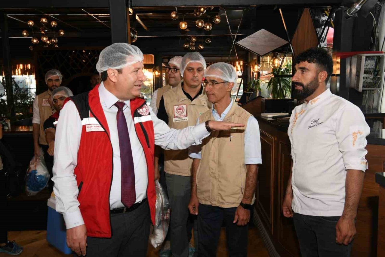 Ankara’da toplu tüketim yerlerine gıda denetimi