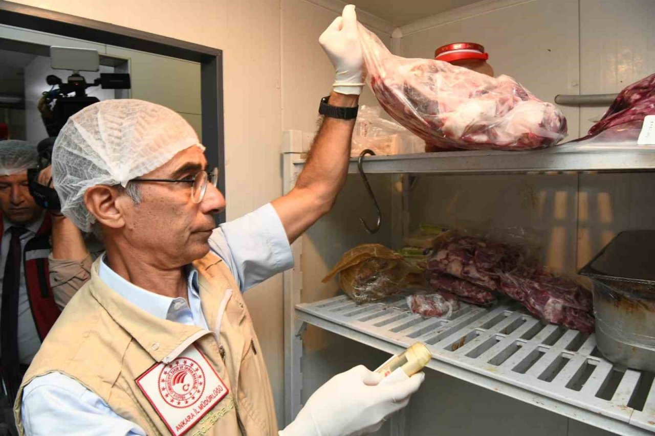 Ankara’da toplu tüketim yerlerine gıda denetimi