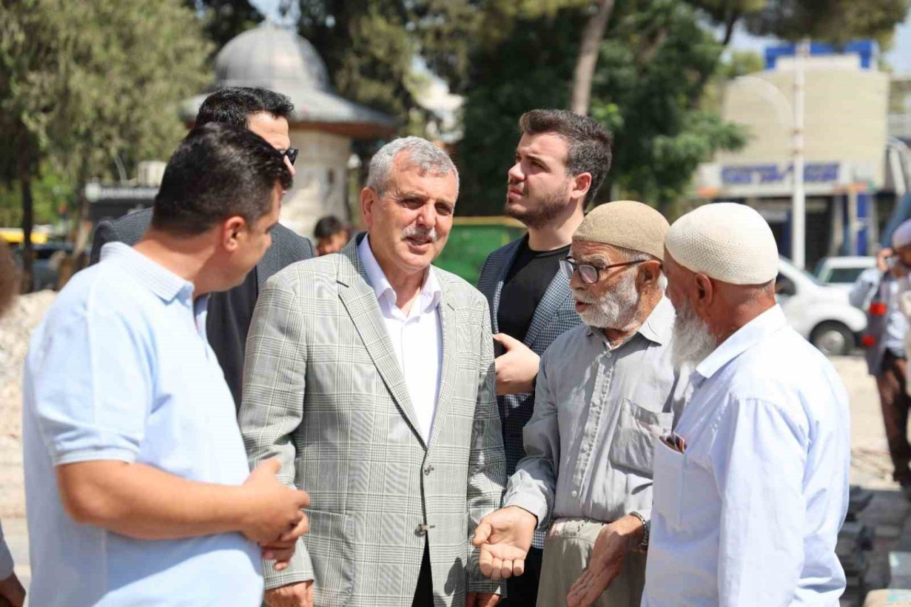 Büyükşehirden Bahçelievler Mahallesinde çevre düzenlemesi