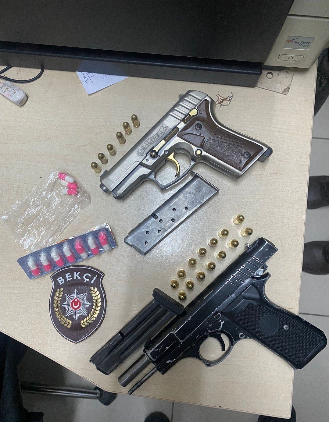 Çorum’da şok uygulamada çok sayıda silah ele geçirildi