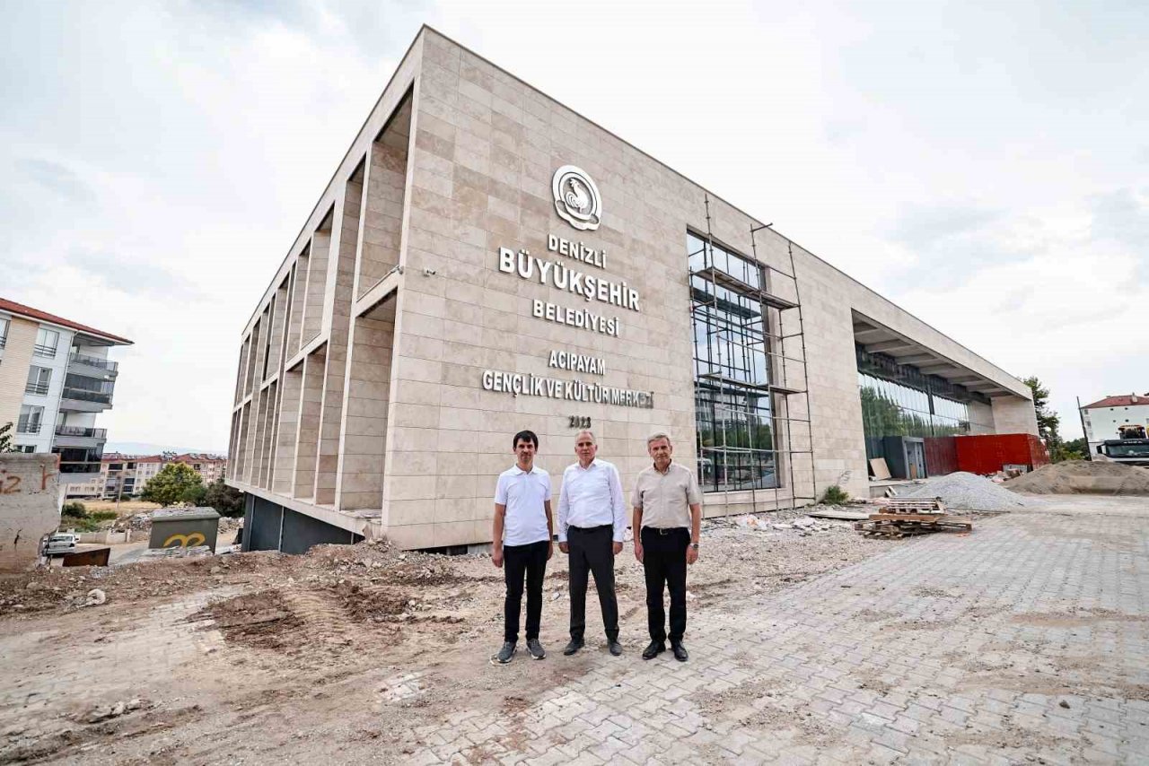 Acıpayam hak ettiği hizmetlere birer birer kavuşuyor