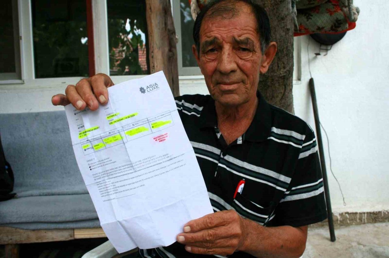 Ölmeden oğlunun mürüvvetini görmek isterken 7 bin dolar dolandırıldı