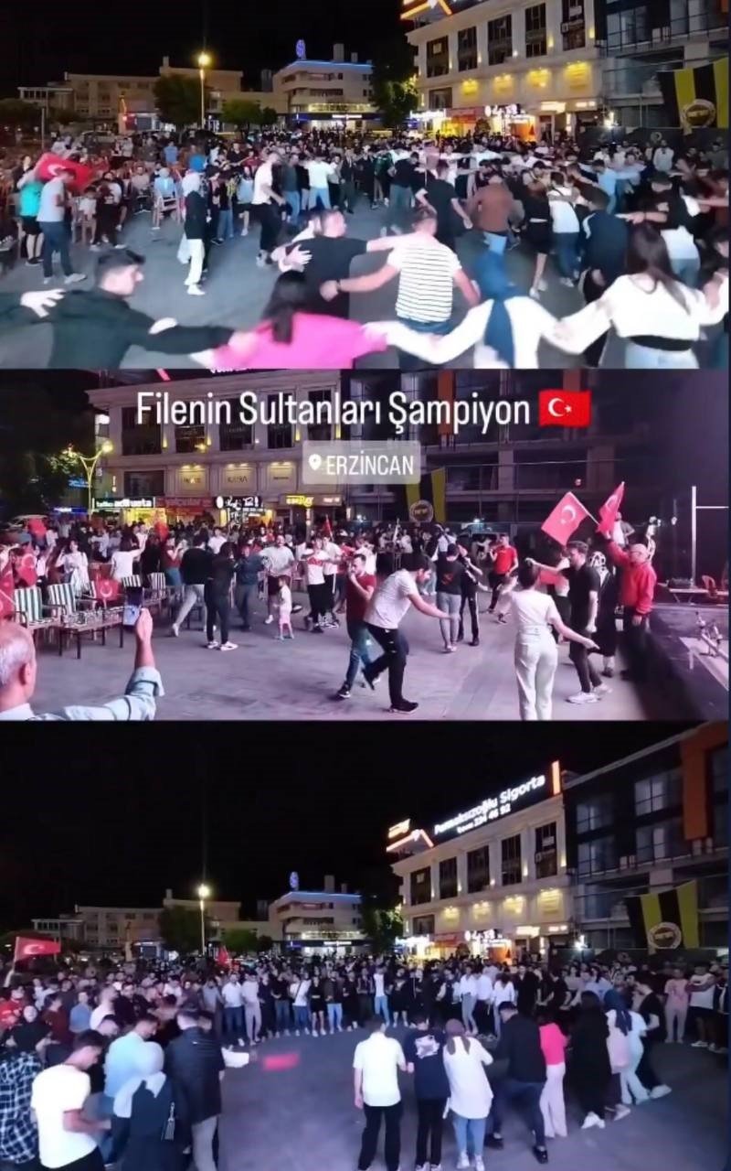 Erzincan’da ’Milli’ coşku