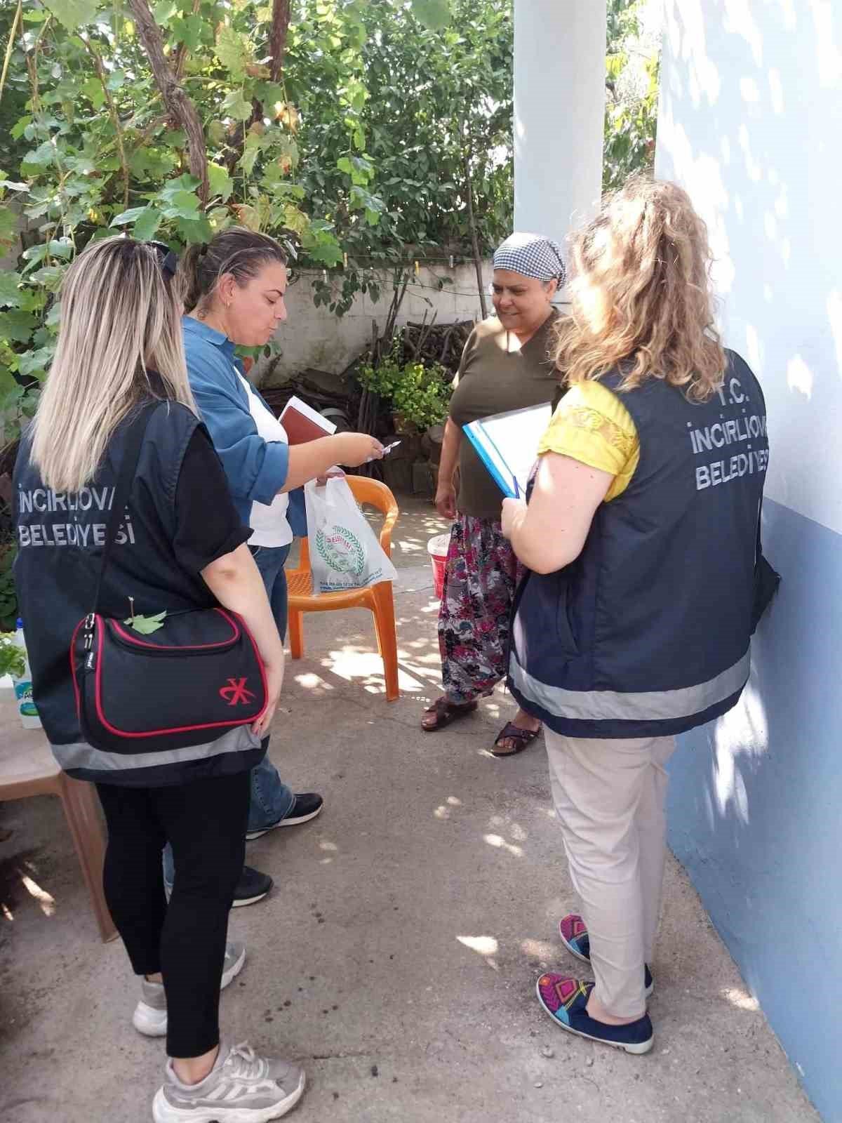 İncirliova’da ihtiyaç sahipleri yalnız bırakılmıyor