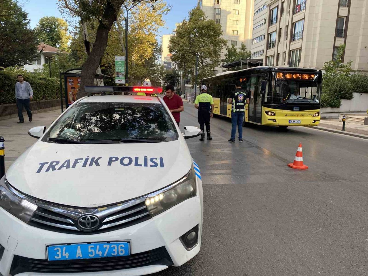 Kadıköy’de okul servislerine yönelik denetim