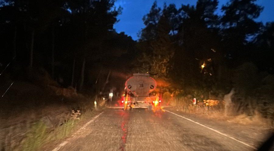 Marmaris’te bugün 7 yıldırım yangınına müdahale edilerek hepsi kontrol altına alındı