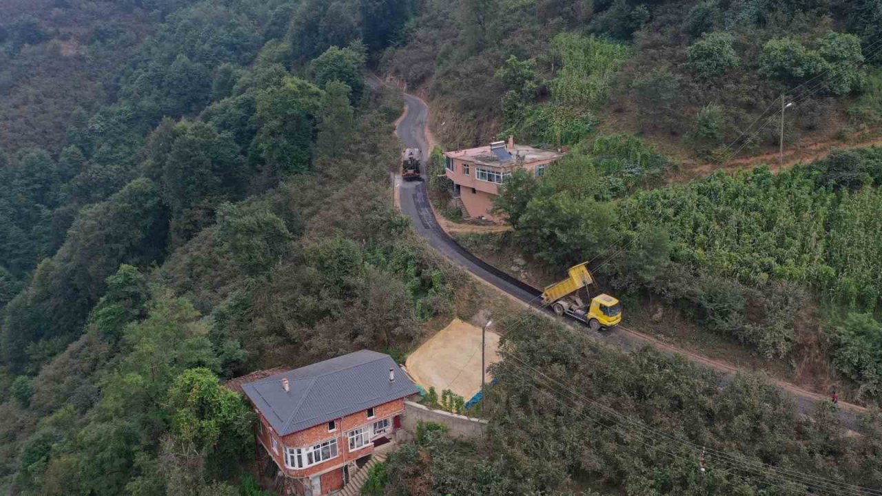 Çamaş’ta ulaşım konforu artıyor