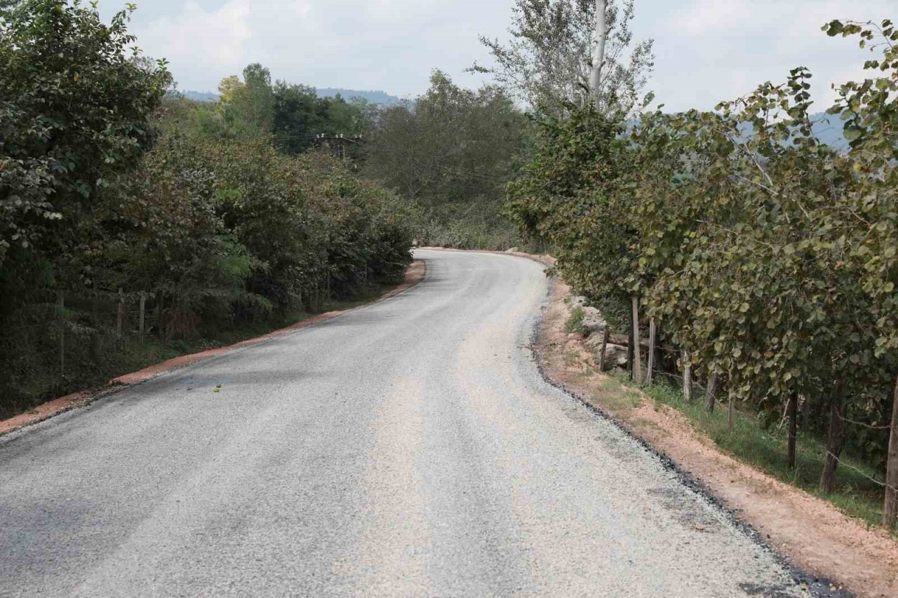 Çamaş’ta ulaşım konforu artıyor