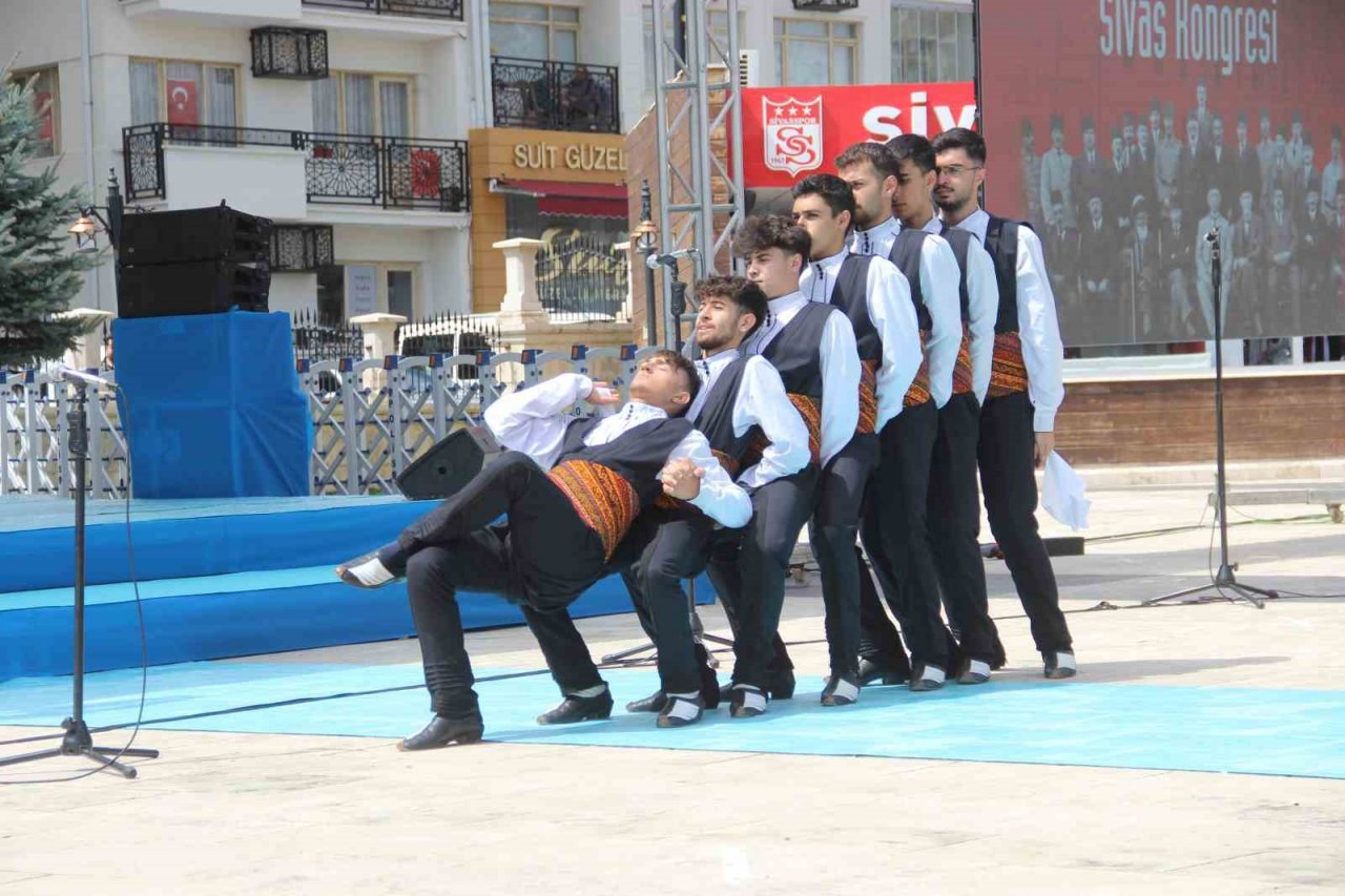 Sivas Kongresinin 104. yıl dönümü törenle kutlandı