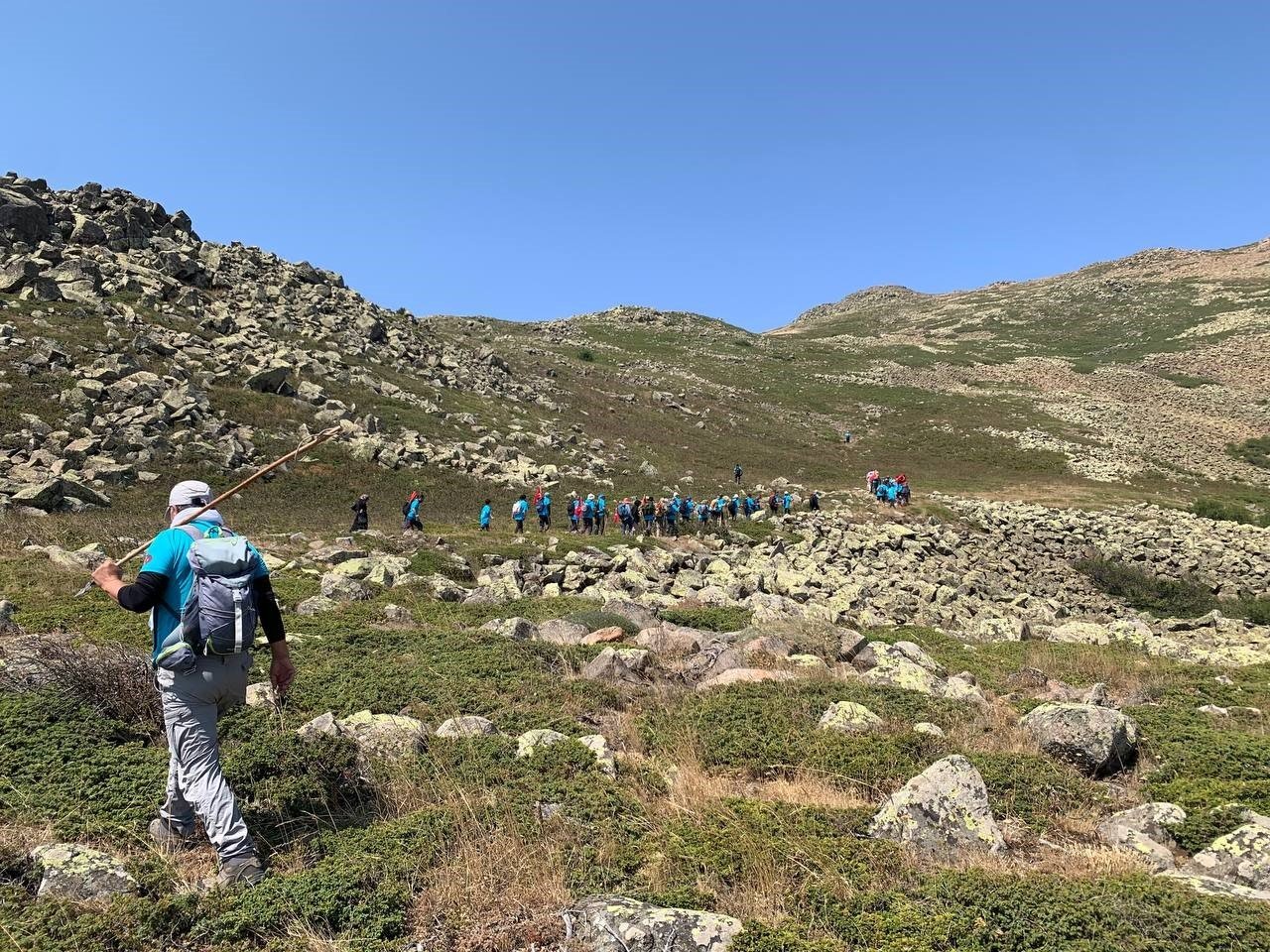 Dağcılar Sivas Kongresi anısına Yıldız Dağı’na tırmandı