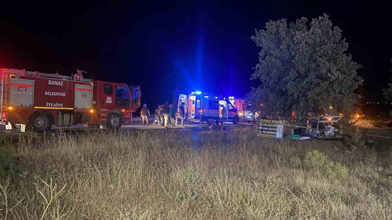 Uşak’taki kazada ölü sayısı 2’ye çıktı