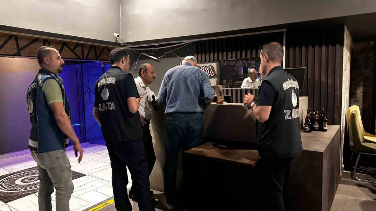 Van’daki eğlence mekânları denetlendi