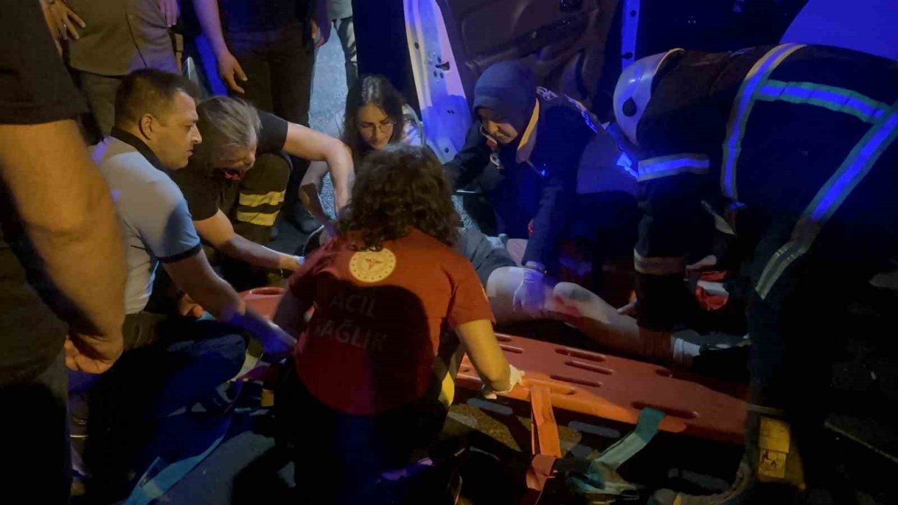 Bisikletli çocuk aracın altında kaldı