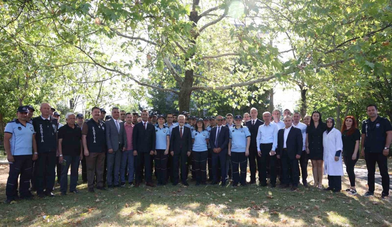 Başkan Erdem zabıta teşkilatının 197. yaşını kutladı