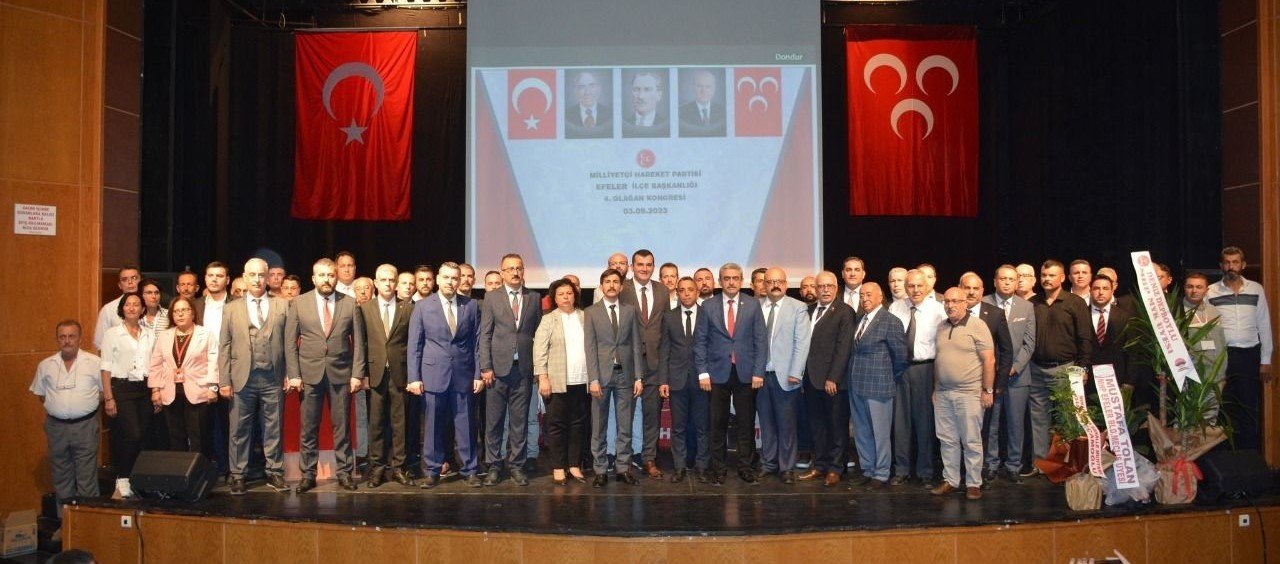 MHP Efeler’de Başkan Baskın güven tazeledi