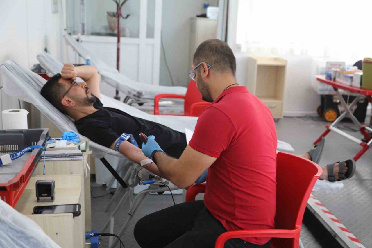 Belediyeden kan bağışı etkinliği