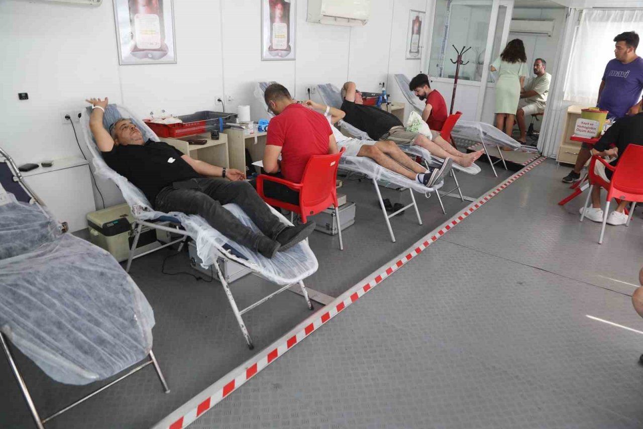 Belediyeden kan bağışı etkinliği