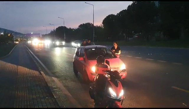 Otomobilin çarptığı bisiklet sürücüsü ağır yaralandı