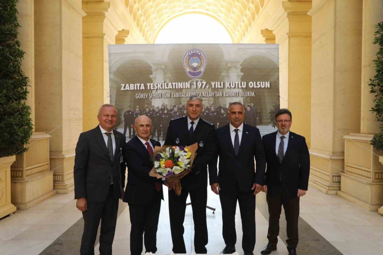 Türk Zabıta Teşkilatı’nın 197’inci kuruluş yıl dönümü Büyükçekmece’de törenle kutlandı