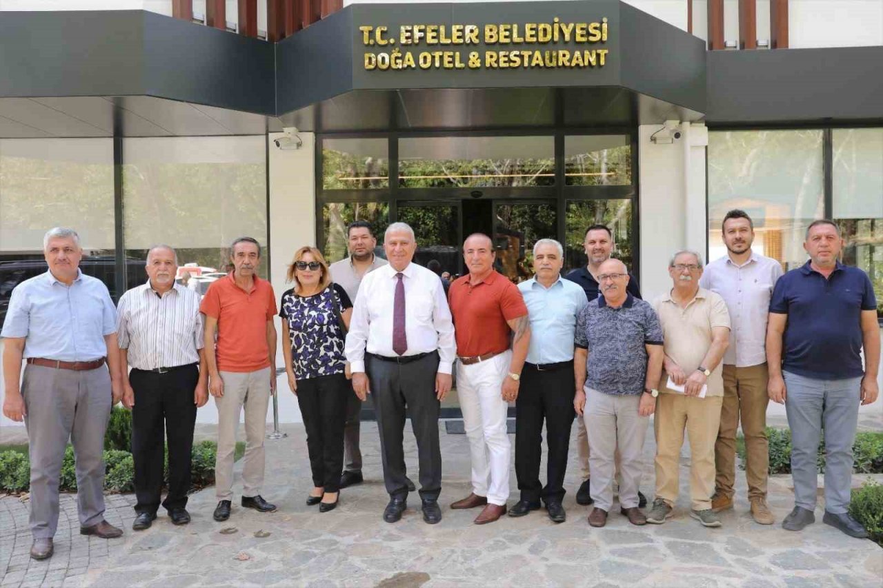Başkan Atay, meclis üyeleri ile birlikte Doğa Otel’i gezdi