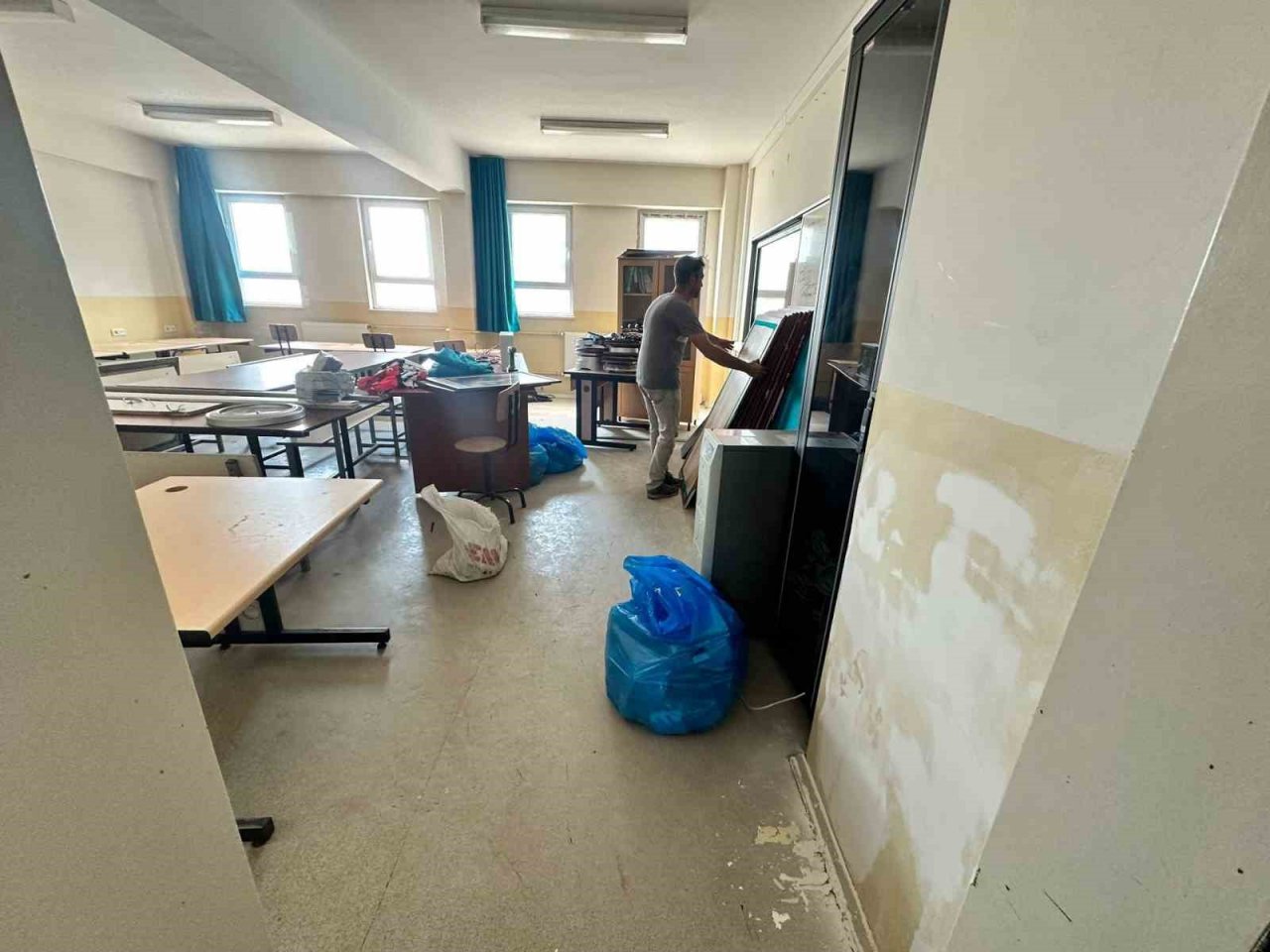 Elazığ’da okullar yeni eğitim öğretim yılına hazırlanıyor