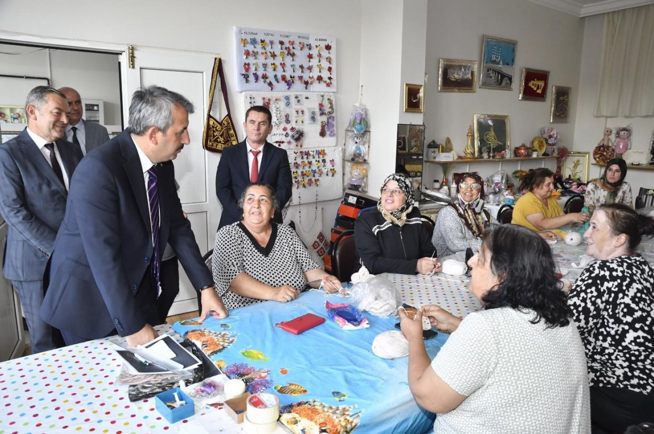 Vali Sezer tarihi konakları inceledi