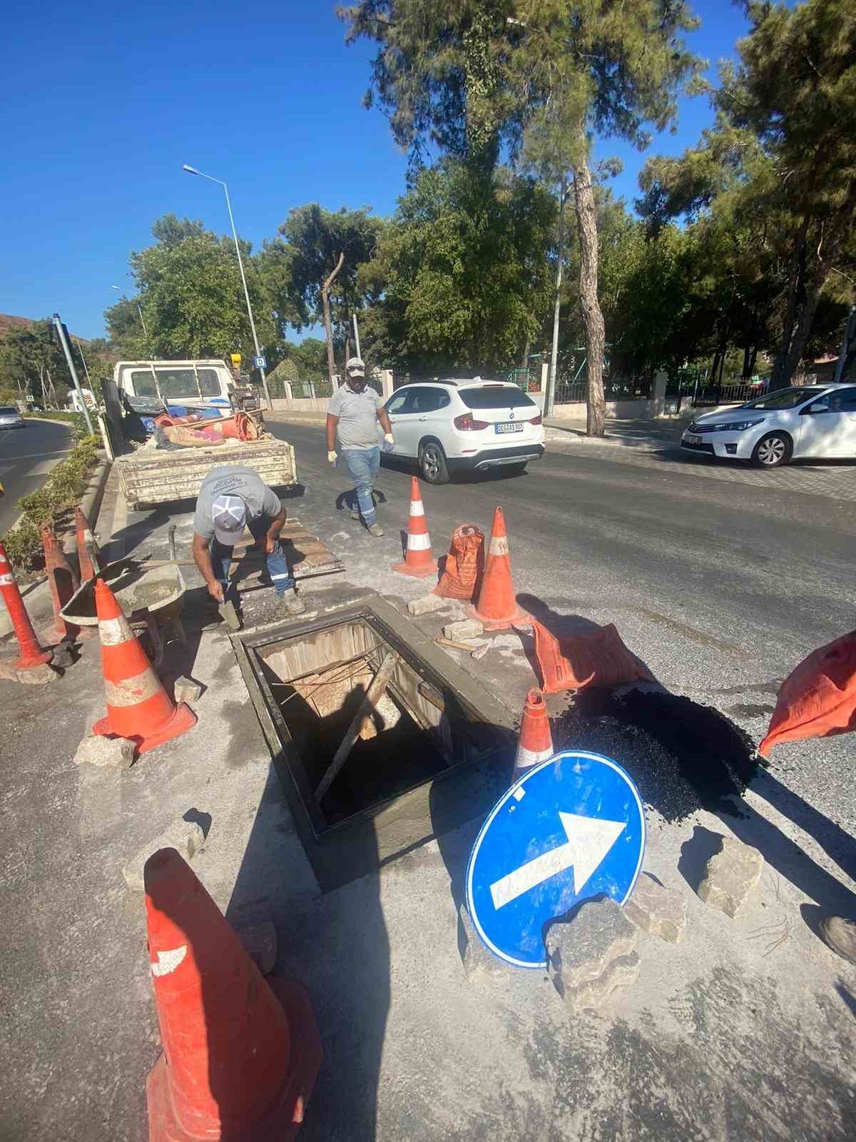 Marmaris Belediyesi su baskınlarının önüne geçecek