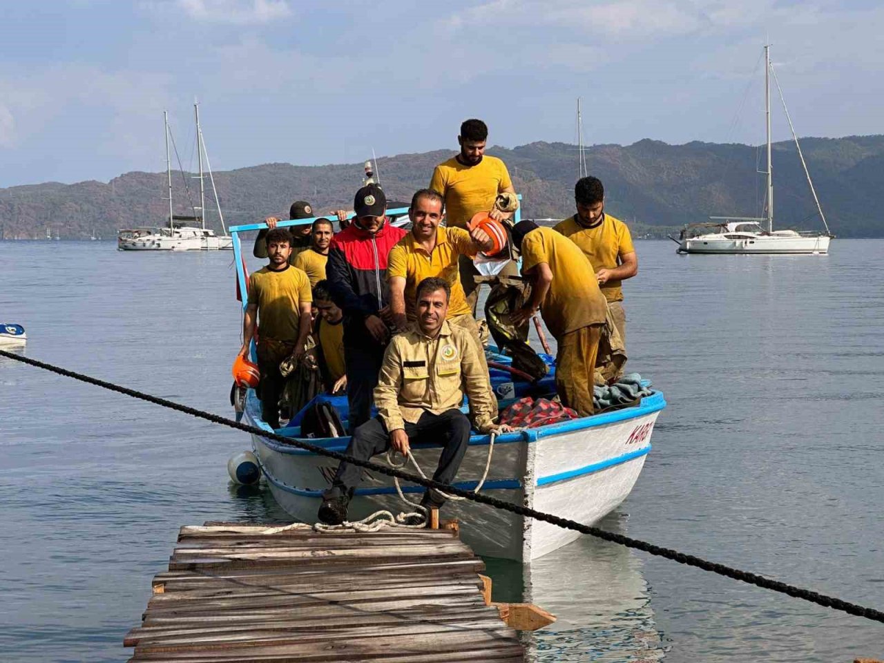 Bir günde 36 yıldırım yangını