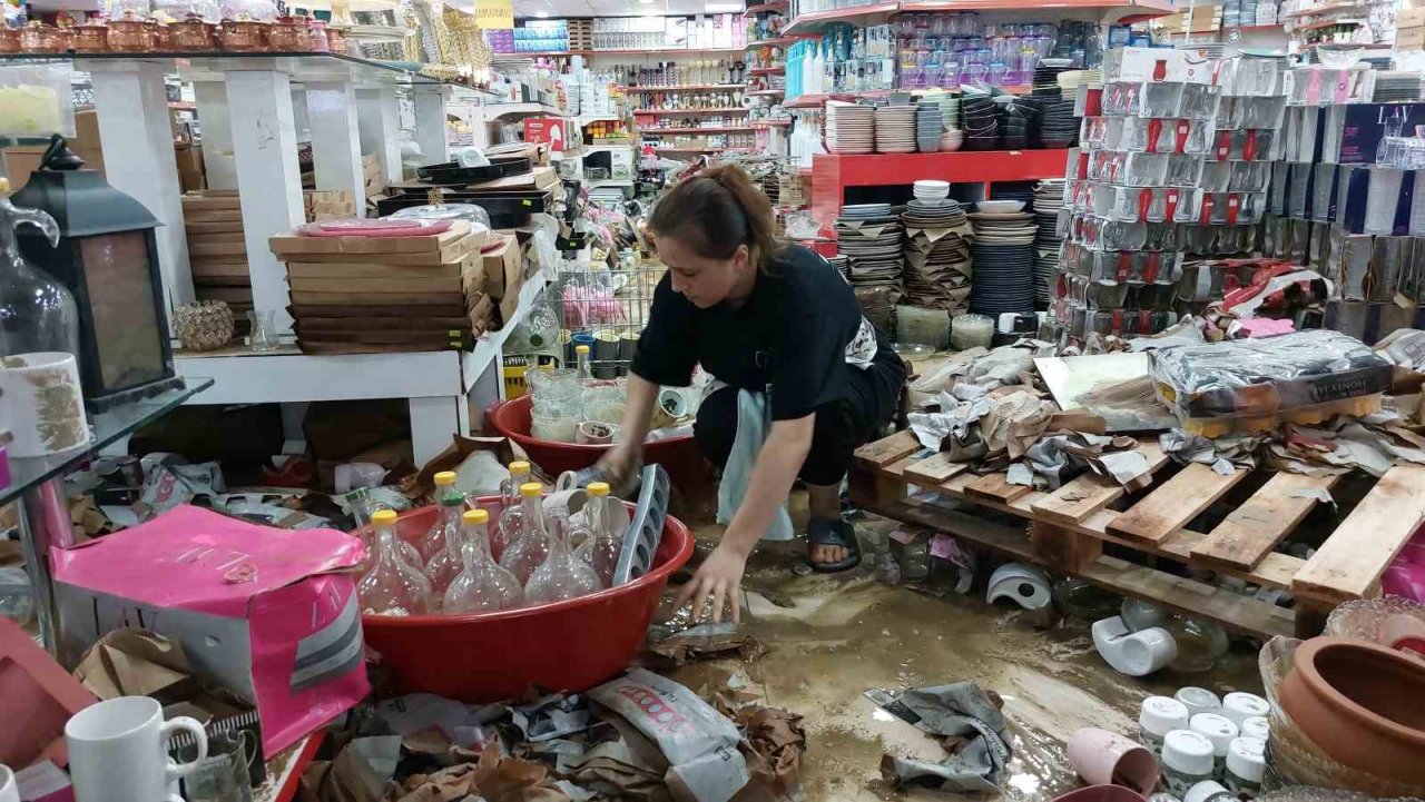 Samsun’da selin yeni görüntüleri ortaya çıktı
