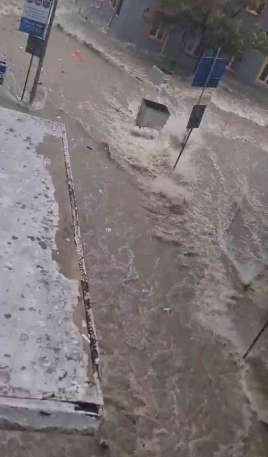 Samsun’da selin yeni görüntüleri ortaya çıktı