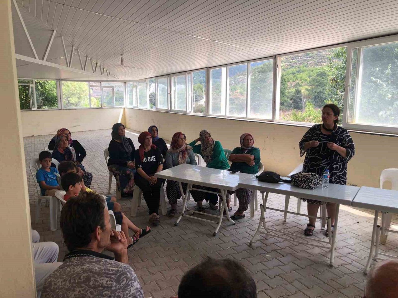 Gazipaşa’da mermer ocağına ’ÇED gerekli değil’ kararı protesto edildi