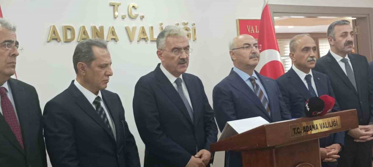 Emniyet Genel Müdürü Ayyıldız, Adana’da "Güvenlik" toplantısına katıldı