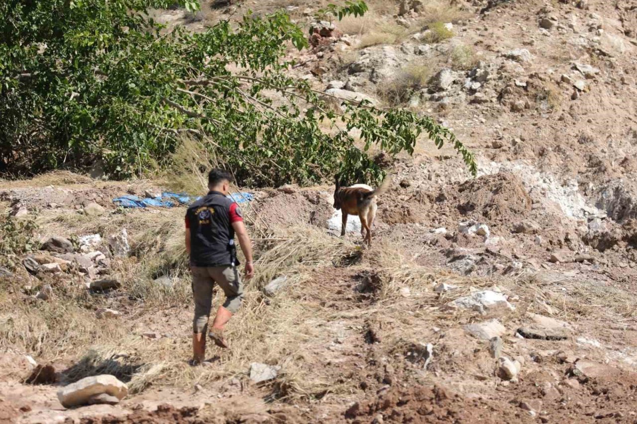 Selde kaybolan Asel bebek özel eğitimli köpekler ile aranıyor